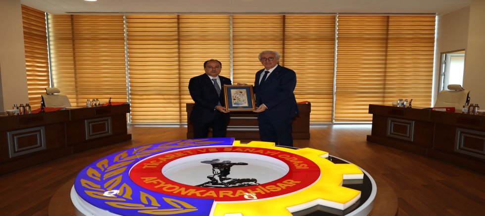 Ege ve Afyon İş Dünyası Ticaret Odası’nda Buluştu