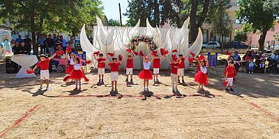 Afyon Başmakçı’da Miniklerin Gösterisi Büyüledi