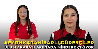 Afyonkarahisarlı Güreşçiler Uluslararası Arenada Mindere Çıkıyor