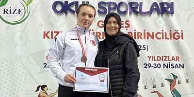 Afyonlu Sporcu Türkiye Üçüncüsü Oldu