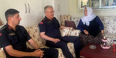 Albay Yağan’dan Şehit Ailesine Ziyaret