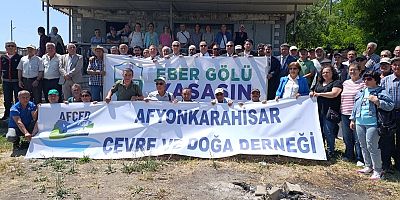 Eber Gölü İçin Birlik Mesajı: Kurumaya Dur De!